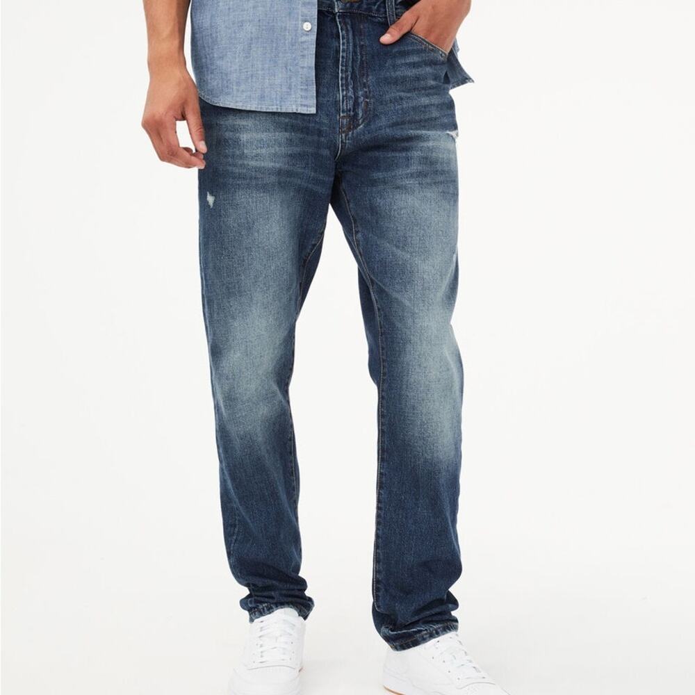 Men's Aeropostale Denim Distressed Dad Jeans 38/30